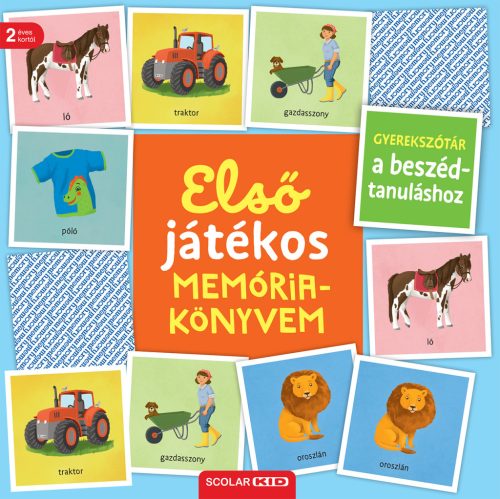  Első játékos memóriakönyvem - ELŐRENDELHETŐ