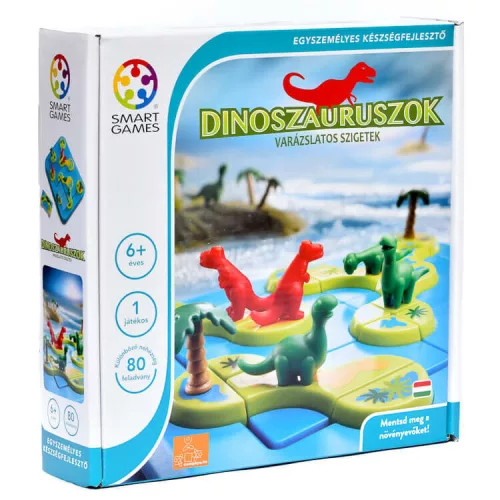 Dinoszauruszok A varázslatos sziget Logikai játék - Smart Games