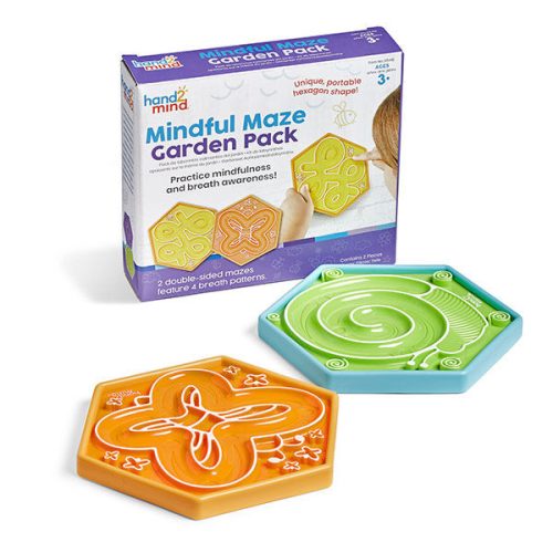 Stresszoldó játék Mindful Maze Garden - Learning Resources