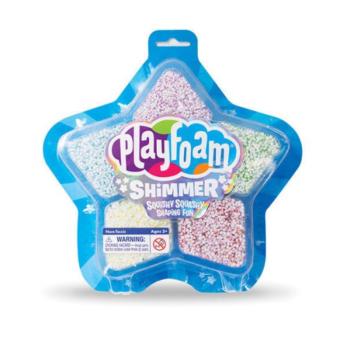 Shimmer 5 színű habgyurma - Playfoam