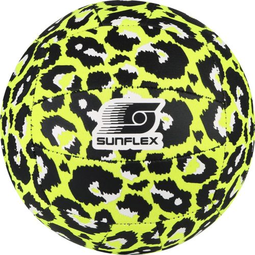 Leopárd mintás neoprén strandlabda 13 cm-es - Sunflex