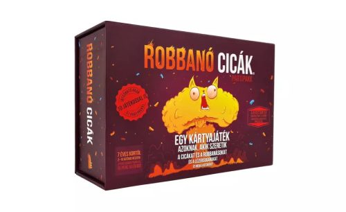 Robbanó cicák Partipakk